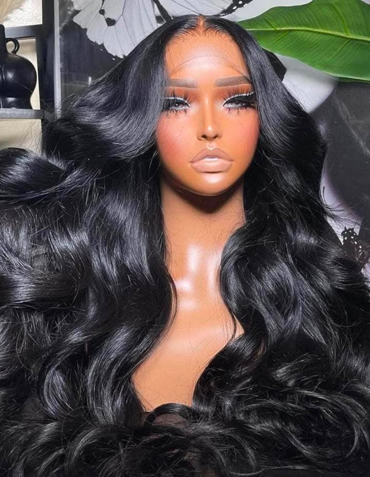 Black Body Wave 180% Density (13x4) Glueless HD Lace