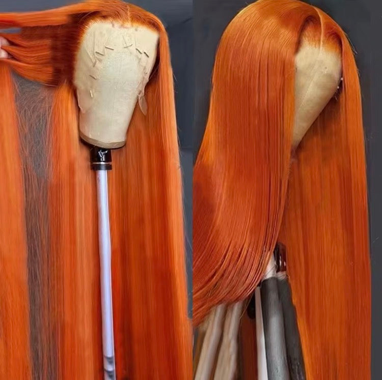 Ginger Straight 180% Density (13x4) Glueless HD Lace